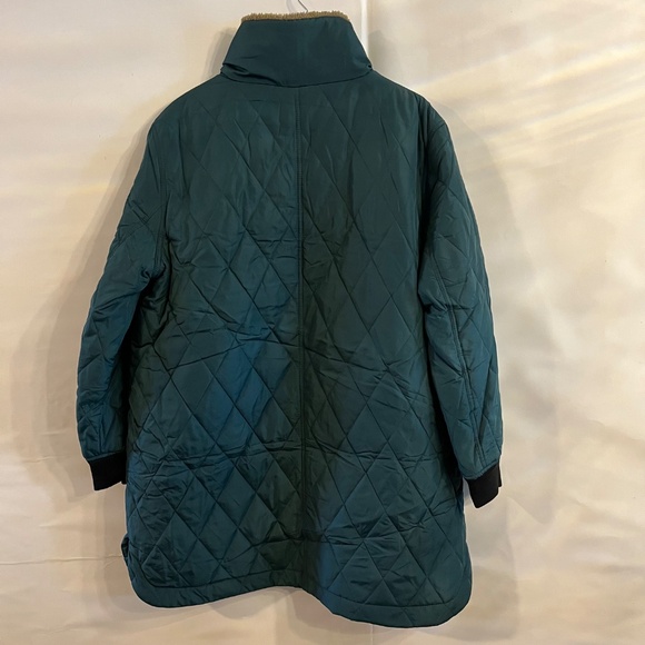 Womens original Weatherproof Vintage Jacket with Pockets Green Size XL NWT - Picture 2 of 11